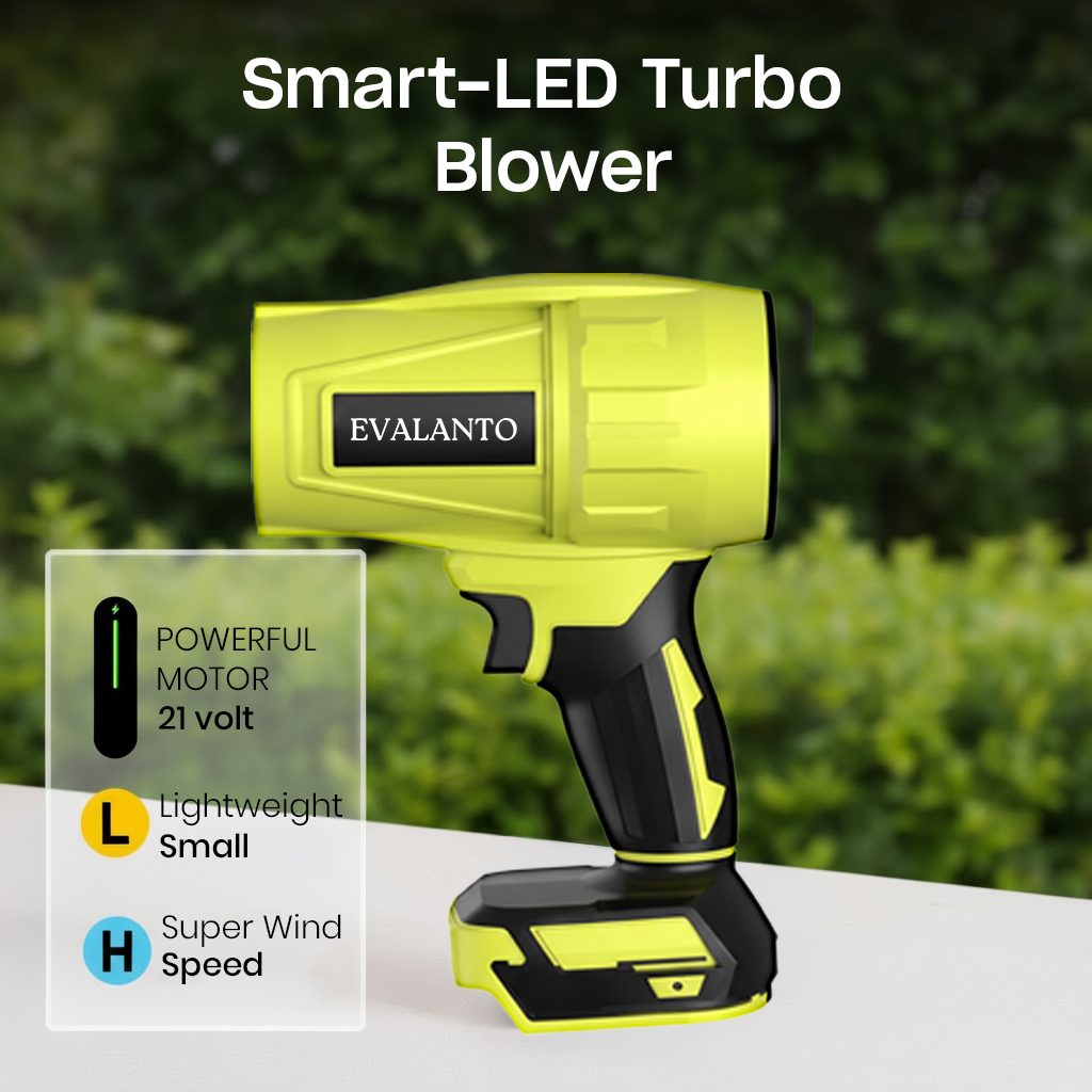 How Our Smart-LED Turbo Blower Revolutionizes Cleaning