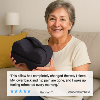 SpineAlign™ Memory Foam Knee Pillow