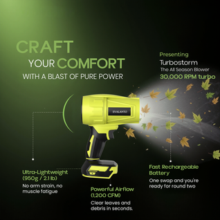 TurboStorm™ – Blæseren til alle årstider