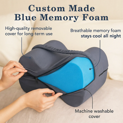 SpineAlign™ Memory Foam Knee Pillow