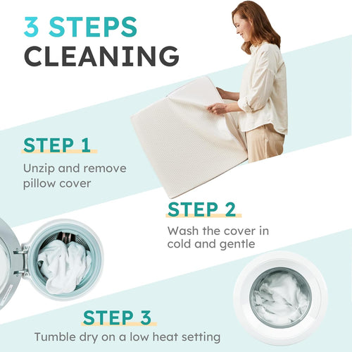 Luxus döntött ékpárna támasztó párna