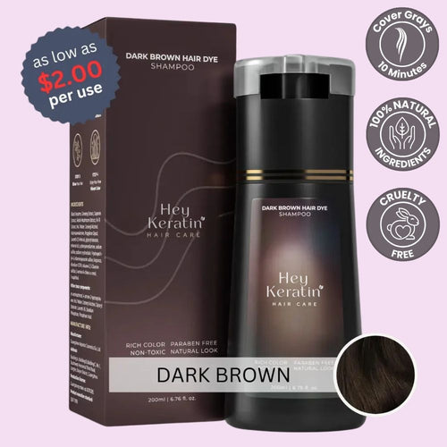 3 az 1-ben azonnali hajfestő sampon