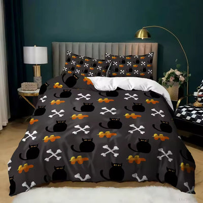Halloween Bedding Set Gothic