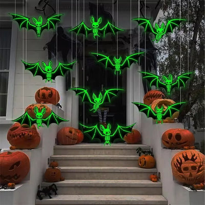Halloween Hanging Glow-in-the-Dark Bats