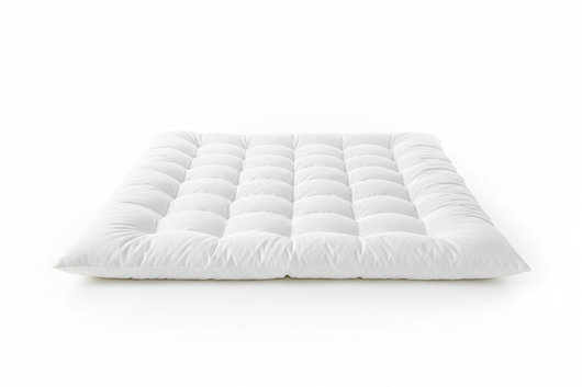 please create the image for same matress
INCREASE NUMBER OF IMAGES to 10-12 total:
   - Main product shot on white background
   - Product on bed (lifestyle)
   - Close-up of bamboo texture
   - Thickness measurement view
   - Corner straps detail
   - Packaging/unboxing shot
   - Size comparison (all dimensions)
   - Person sleeping on it
   - Before/after bed transformation
   - Certifications/labels closeup