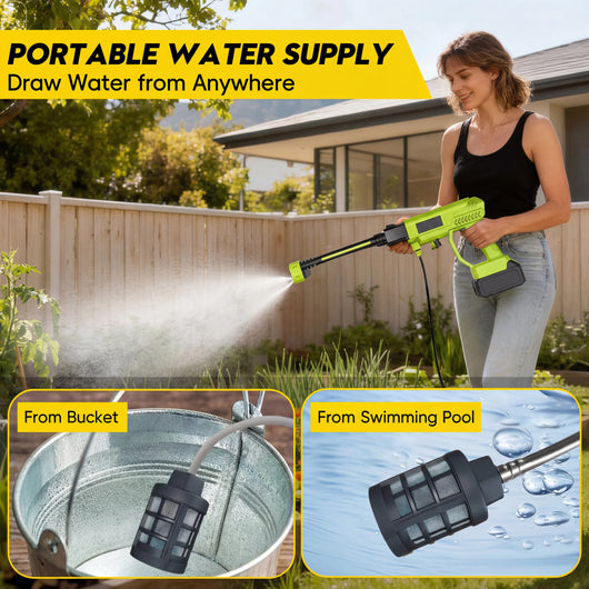 TurboClean Cordless Pressure Washer