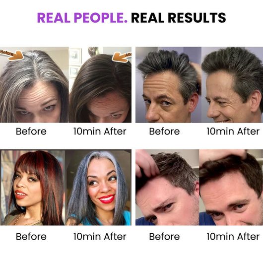 3-i-1-schampo för snabb färgning